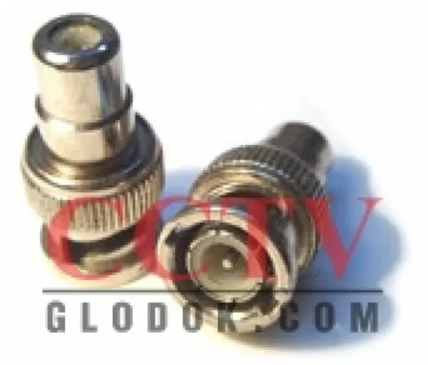 JACK KONEKTOR BNC TO RCA  Harga Lagi Promo cctv21.com Rp2.000.-