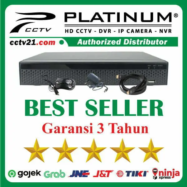 DVR PLATINUM 4Ch FULL HD DVR-5MP-P4 (Technology Korea) Garansi Servise 3Th cctv21.com Harga Lagi Promo
