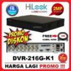 DVR 16CH 2MP HILOOK  DVR-216G-F1 Turbo HD Free HDMI+Lan Garansi Resmi Hilook 2th cctv21.com WA-0816772277
