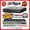 DVR 16Ch 2MP Dahua DH-XVR1B16-I-H265 Full HD 1080p Bonus Kabel HDMI Garansi Resmi Dahua 2 Tahun