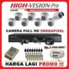 PAKET 8 Kamera High Vision-2MP FULL HD DVR 8CH +KABEL 100M