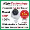 IP Camera Indoor PoE Mic Audio ColorVu 4MP High Technology ONVIF FULL Color 24Jam Selalu Berwarna cctv21