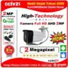 Kamera Real 2MP Outdoor HighTechnology Full HD 1080p Garansi 1Th cctv21-WA.0816772277