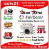 Kamera 5MP indoor 5-STAR ColorVu 24Jam Selalu Berwarna Garansi 5Th Promo cctv21-WA-0816772277