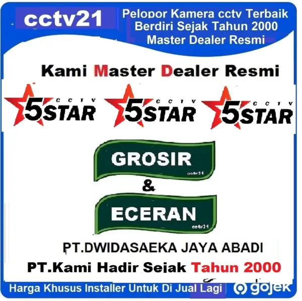 Kamera 5MP indoor 5-STAR ColorVu 24Jam Selalu Berwarna Garansi 5Th Promo cctv21-WA-0816772277 - Image 4