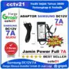 Adaptor Samsung DC12V 7A Garansi 1Th cctv21 Harga Promo cctv21 WA 0816772277