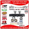 Paket 2 Camera CCTV 2MP UNV Uniview UAC-T112-F28+Kabel 40M Promo Diskon 20% cctv21-WA-0816772277
