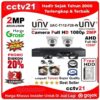 Paket 2 Camera cctv+Harddisk UNV Uniview UAC-T112-F28+Kabel 40M Promo Diskon 20% cctv21.com WA-0816772277