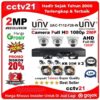 Paket 3 Camera CCTV 2MP UNV Uniview UAC-T112-F28+Kabel 60M Promo Diskon 20% cctv21.com