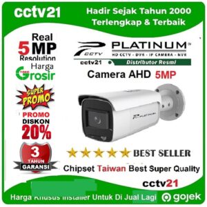 Camera CCTV PLATINUM Outdoor 5MP Chipset Taiwan cctv21 WA-0816772277