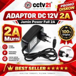 Adaptor - Power Supplay / DC12V 2A cctv21.com WA-0816772277