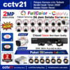 Paket 16 Kamera Colovu 2MP Platinum-Technology DVR+Camera Full Color 24Jam Selalu Berwarna+Kabel 100M+KB-HDTV+KB-LAN Harga Lagi Promo cctv21-WA-0816772277