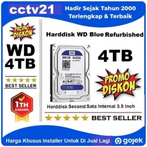 Harddisk / HDD Ori WD Purpple 4TB Garansi 3Th cctv21.com WA-0816772277