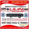 SALE!!! DVR 16CH 2MP H-265 Harga Sale Rp,300.000 CCTV21